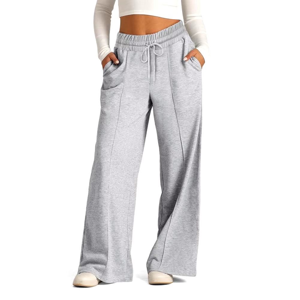 Yoga Straight Leg Sweatpant Straight Leg Women'S Loose Tracksuit Pants Wide Leg Outdoor Gym Runing Casual Tracksuit Pants